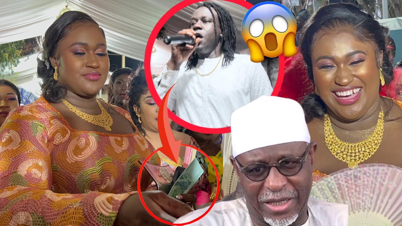 Le Battaré très classe de la 2eme fille mbackiyou Faye et Gnarel lors du jaakarlo avec Tarba mbaye