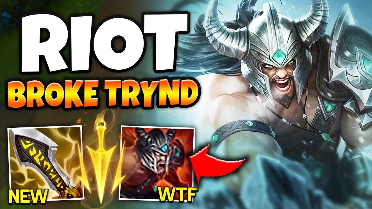 TRYNDAMERE, BUT I'M FULL BUILD WITH ONE ITEM! (RIOT BROKE THIS CHAMP)