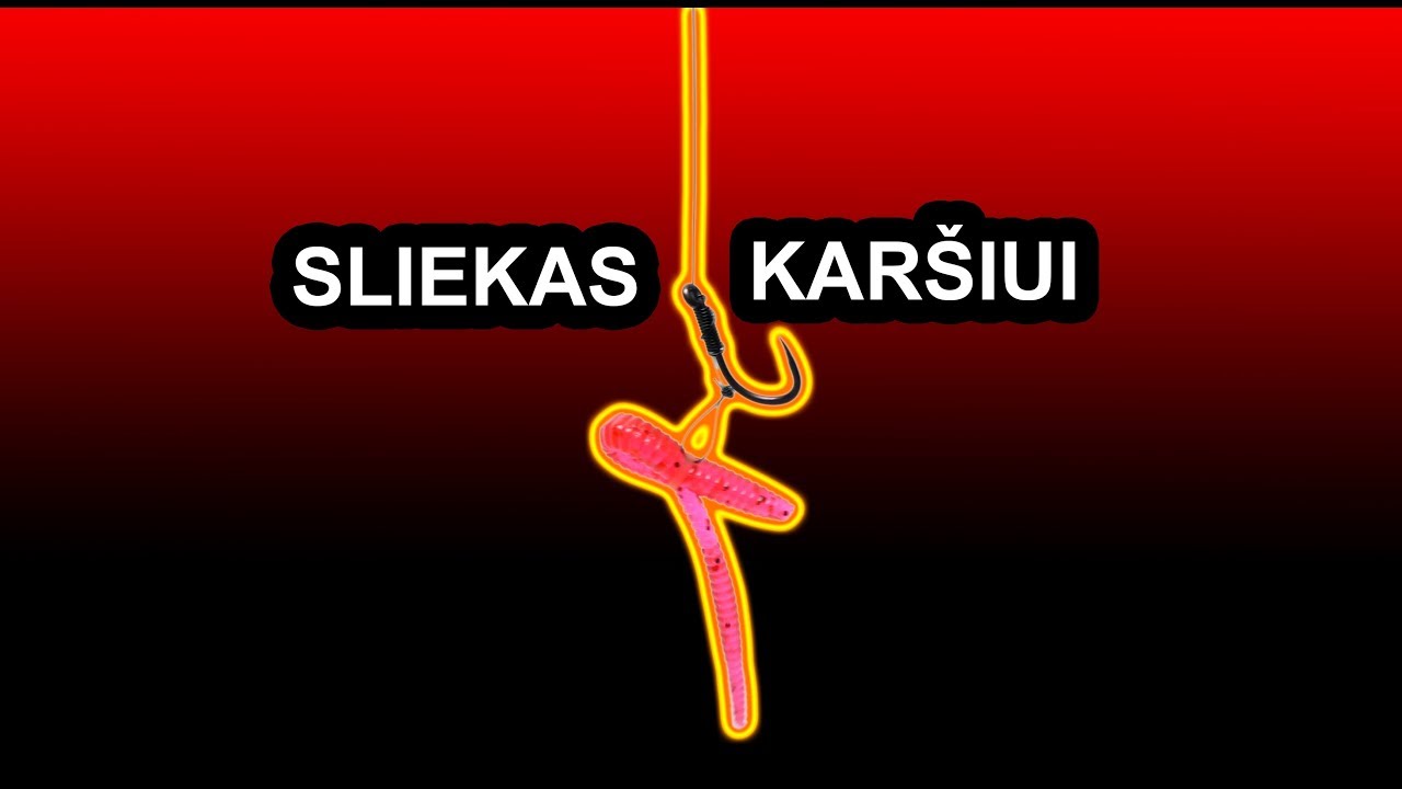 Kaip užverti SLIEKĄ ant PLAUKO sistemėlės KARŠIŲ žvejybai FEEDER'iu?