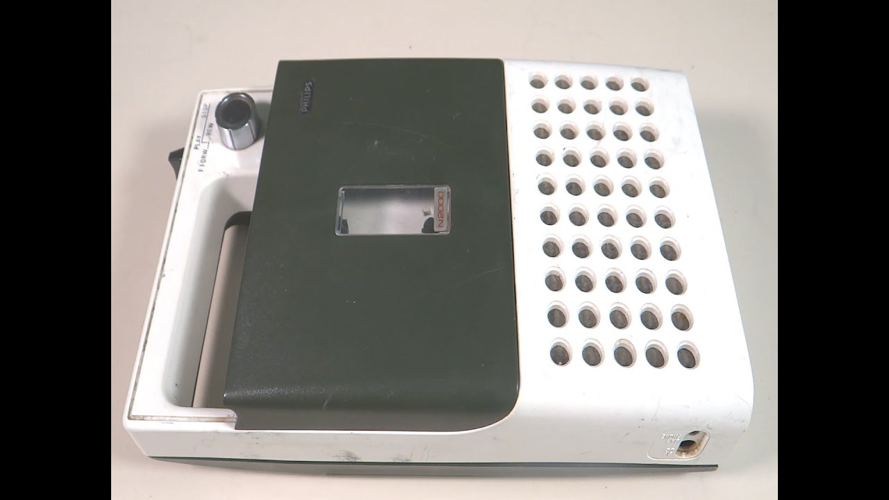 Phillips N2000, el abuelito del walkman, mantenimiento y reparación.