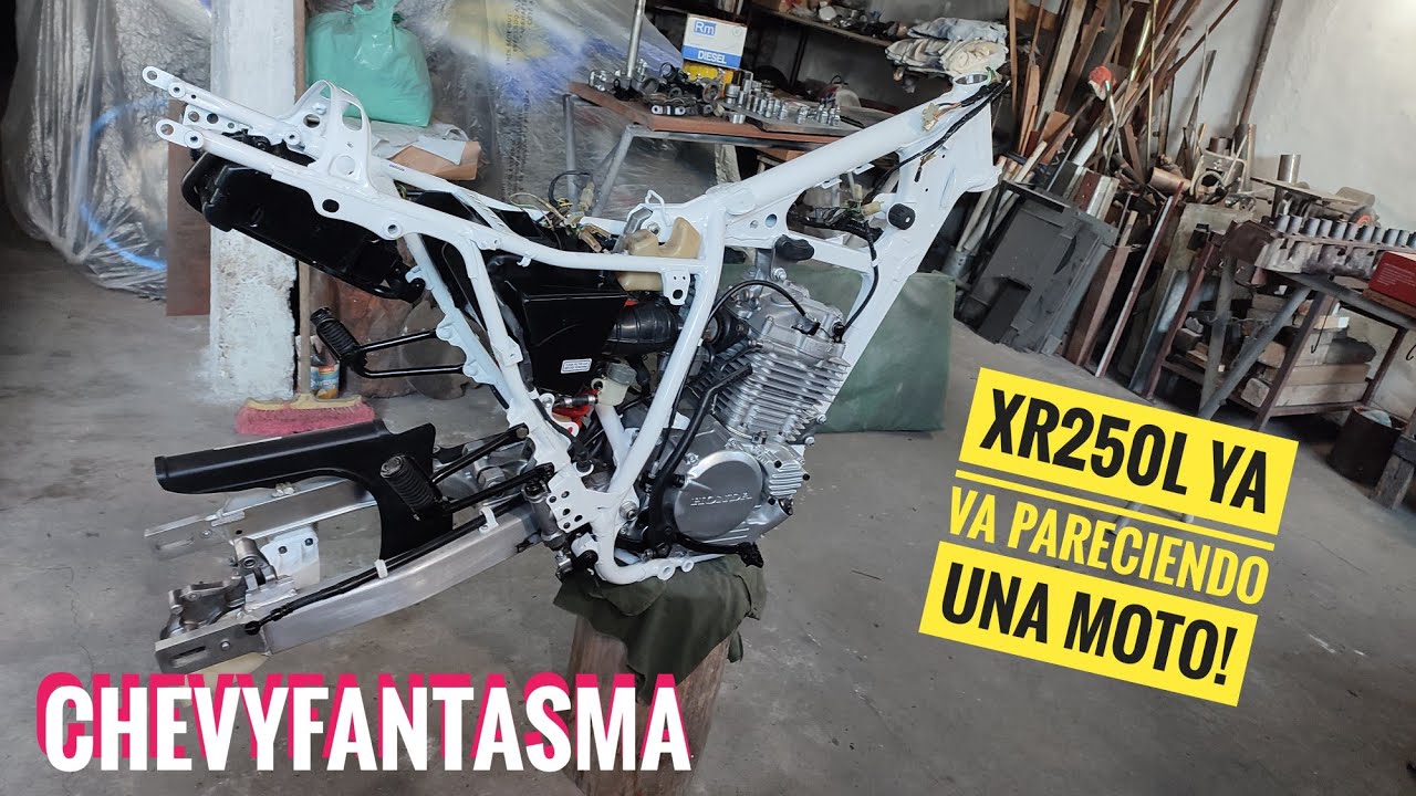 Instalación eléctrica y freno trasero Honda XR250L