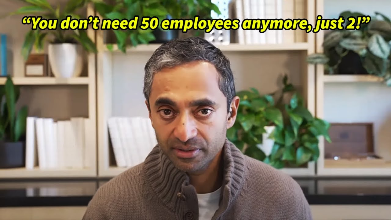How AI Changes Everything We Know about Starting a Business | Chamath Palihapitiya