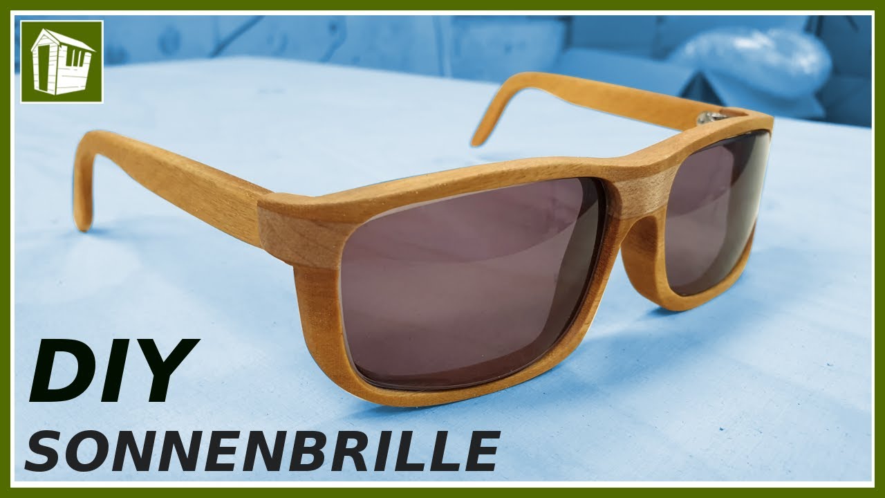 DESIGNER Sonnenbrille aus Holz bauen! Tutorial | Anleitung | Franks Shed