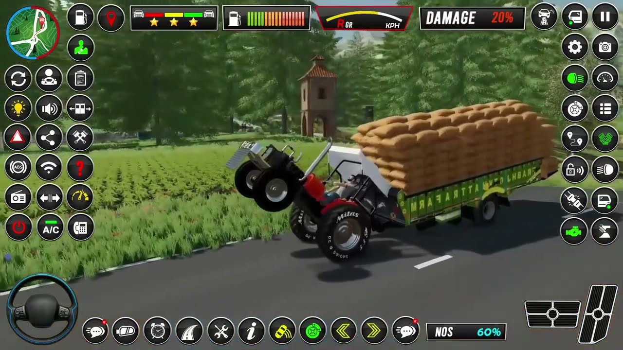 Indian tractor Game #fs22 #fsmods #farmingsimulator22 #mobilegame #indiantractor #indianfarmer