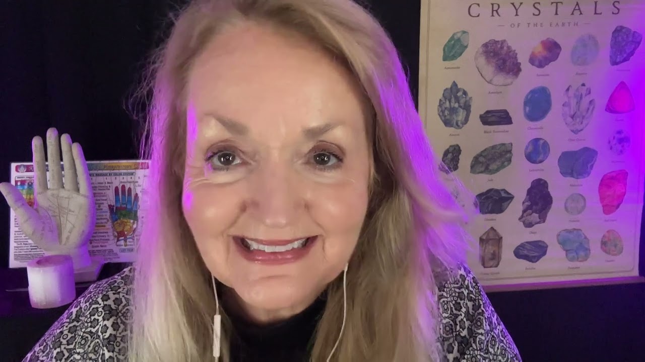 ASMR The Lady in the Crystal Shop gives you an Almond Milk Hand Massage 🔮