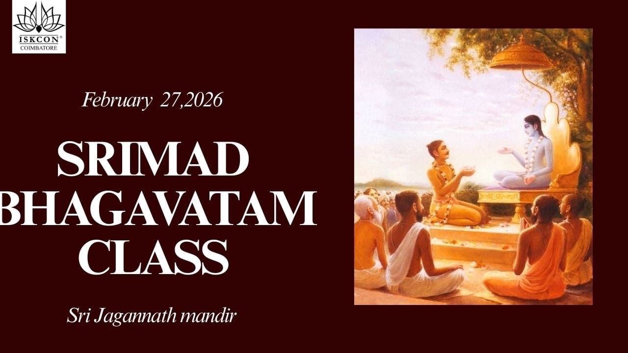 Srimad Bhagavatam Discourse 10.88.8 - H.G Srinivasa Hari Das - 27-02-2026