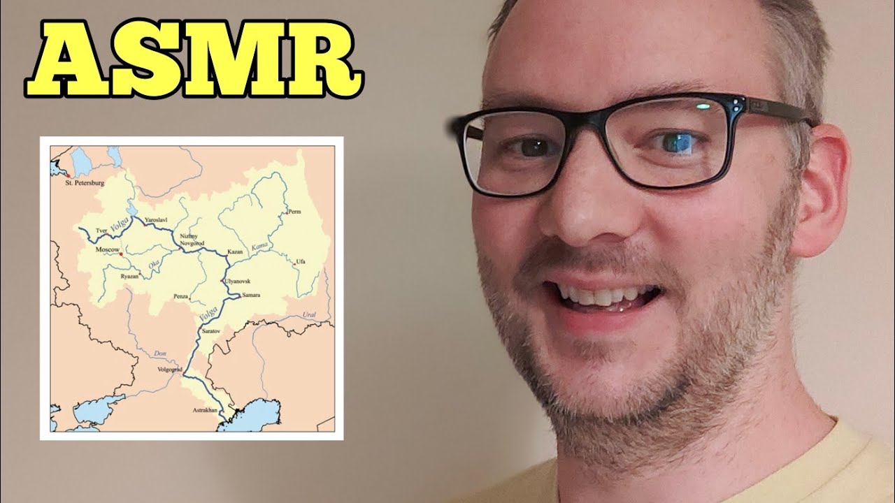 [ASMR] 🇷🇺 САМАЯ Расслабляющая Карта России - Где Волга? 🇷🇺 (АСМР)