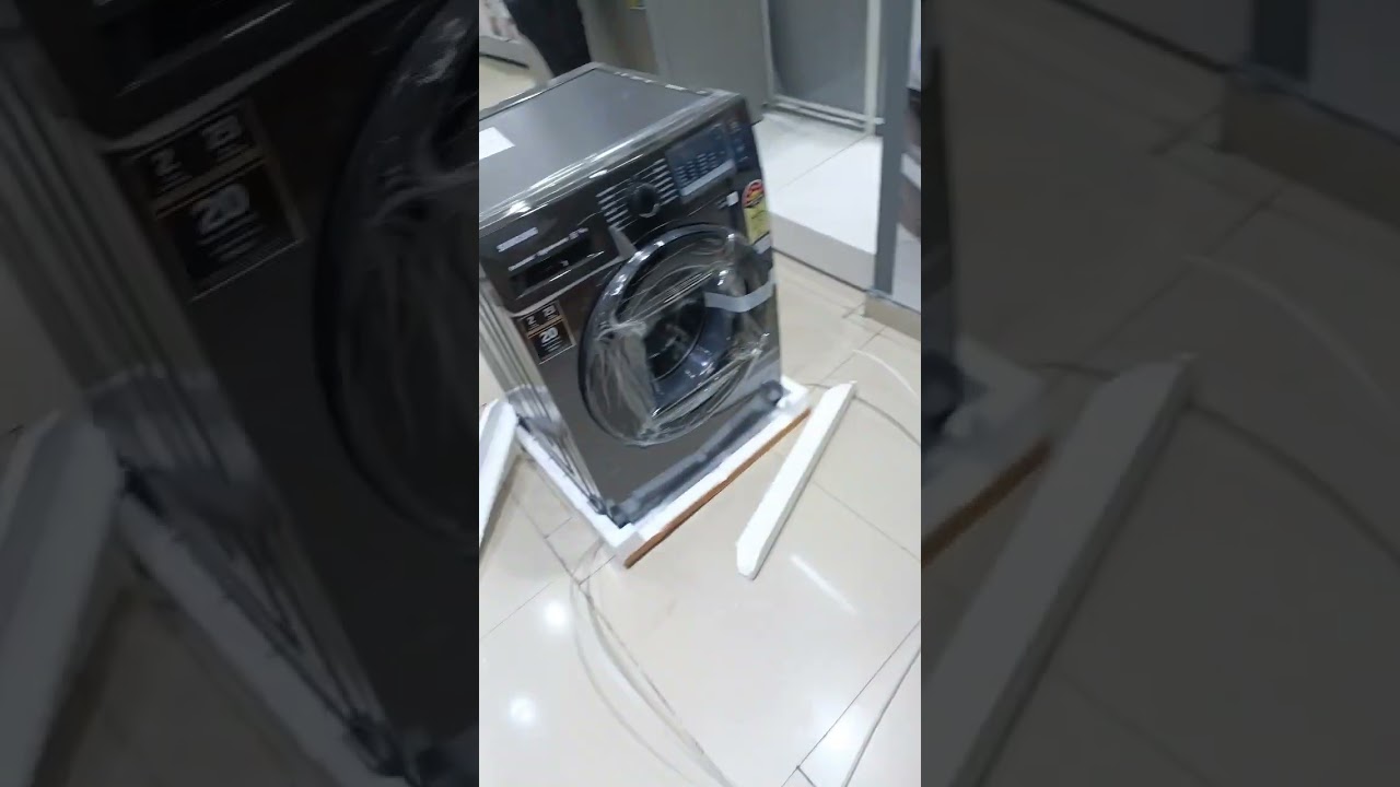 unboxing Samsung 9kg front load washing machine with Ecobubble | Digital inverter| WW90TA046AB