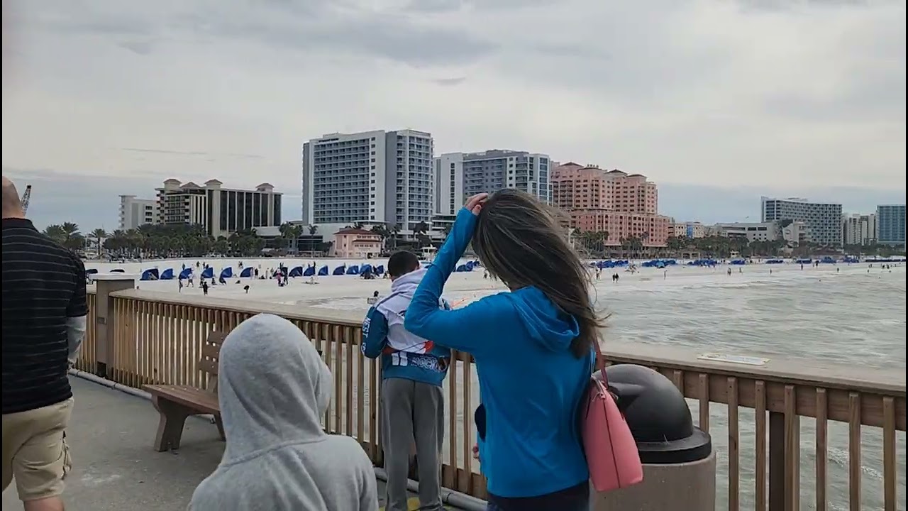 A day at Clearwater Beach, Florida 