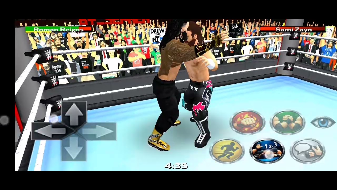 Roman reigns vs Sami zayn - wwe raw - wr3d 2k26 