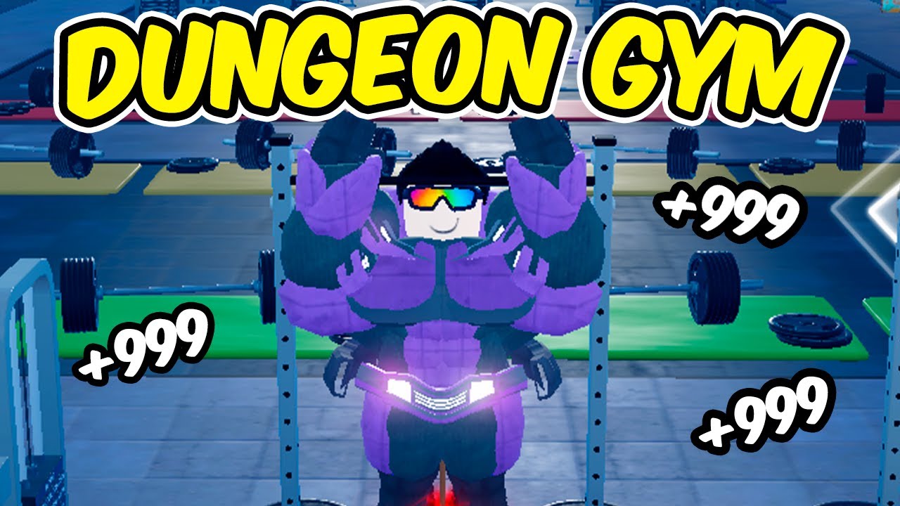 I Unlocked The Last DUNGEON GYM and Got MAX STRENGTH in Gym League