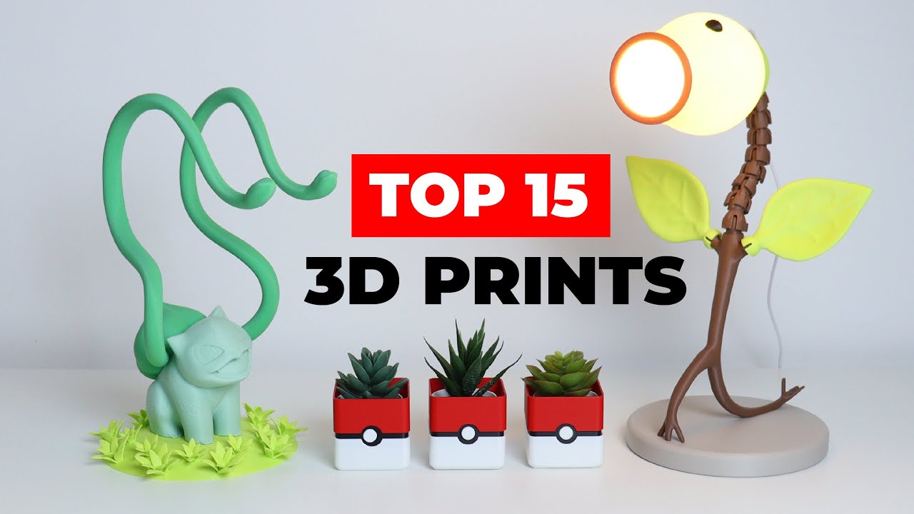 15 COOL 3D Prints YOU MUST SEE | BEST 3D Printing Ideas