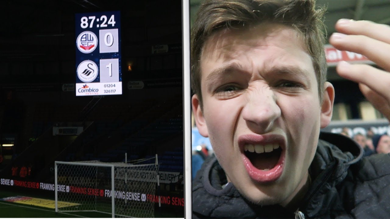 BOLTON vs SWANSEA CITY *VLOG* - ABSOLUTELY SHOCKING!