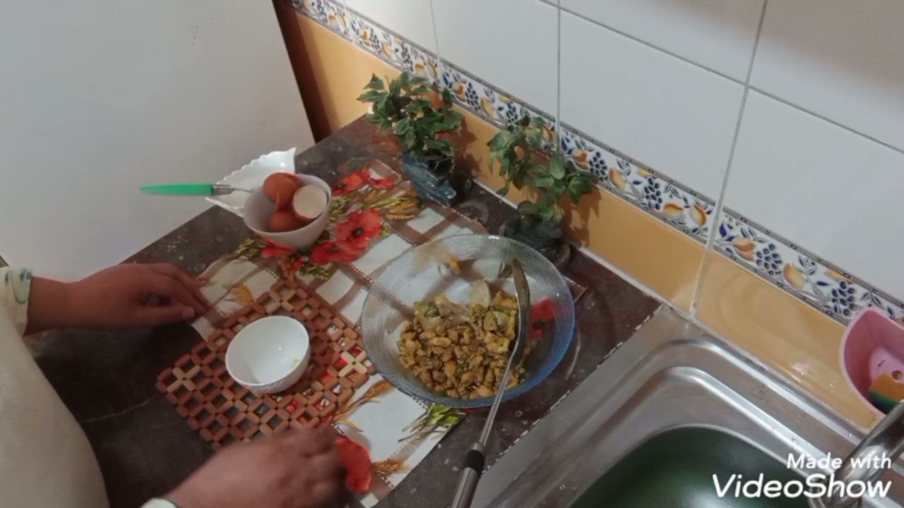 اشهى بريوات بحشوة حلوة بسيطة بالدجاج