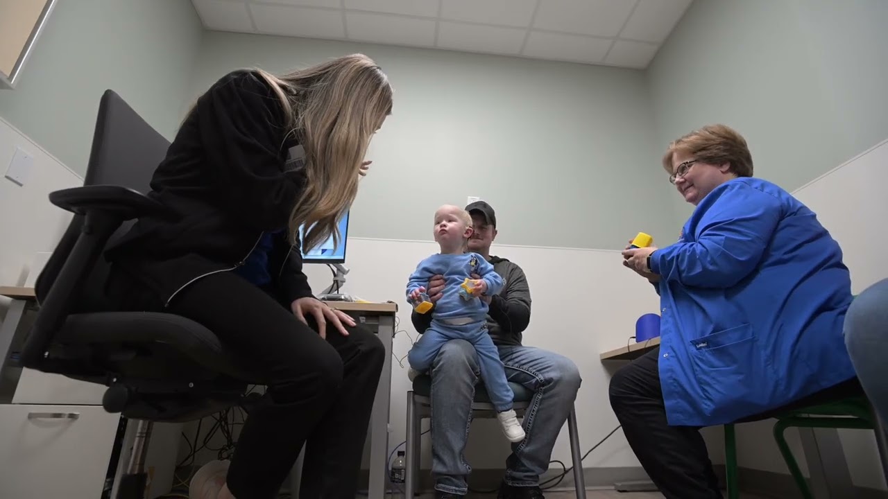 Twins celebrate their “hearing birthday”