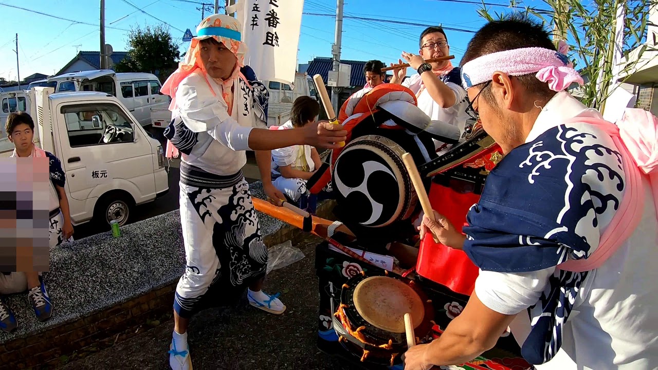 2019潮岬祭り　初日出陣太鼓