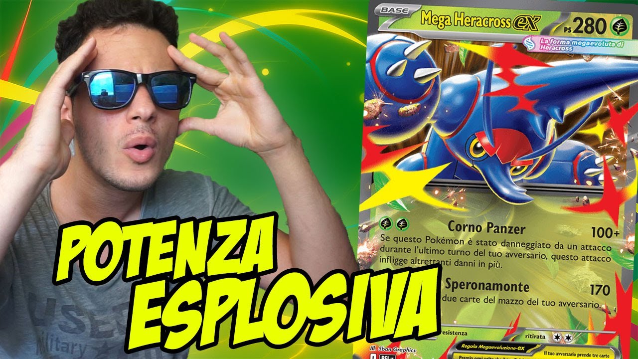MEGA HERACROSS EX È UN MOSTRO! KO Assurdi e Danni Esagerati!” Pokemon Fiamme Spettrali