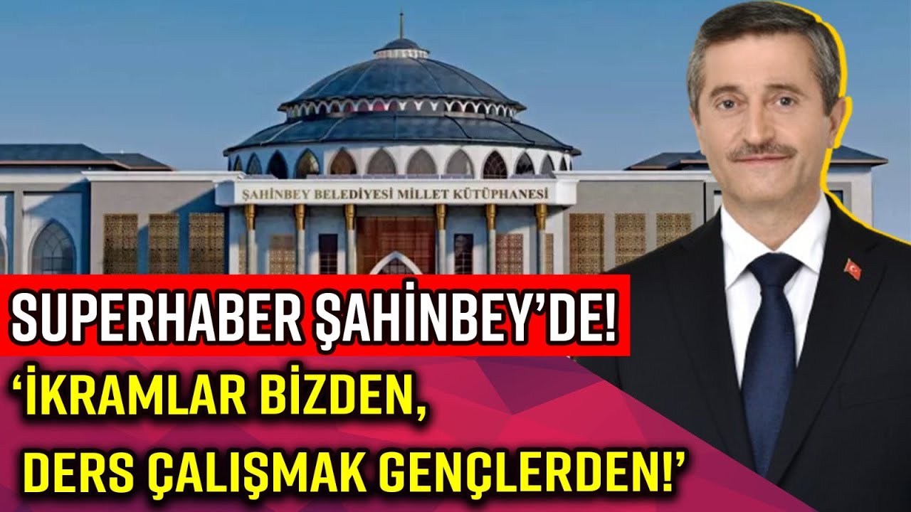 ŞAHİNBEY BELEDİYE BAŞKANI VE YENİDEN ADAY MEHMET TAHMAZOĞLU’DAN ÇIĞIR AÇAN PROJELER!