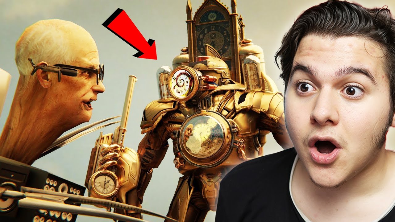 Titan Clock Man TÜM BÖLÜMLERİ İZLEDİM (Skibidi Toilet Paralel Evren)
