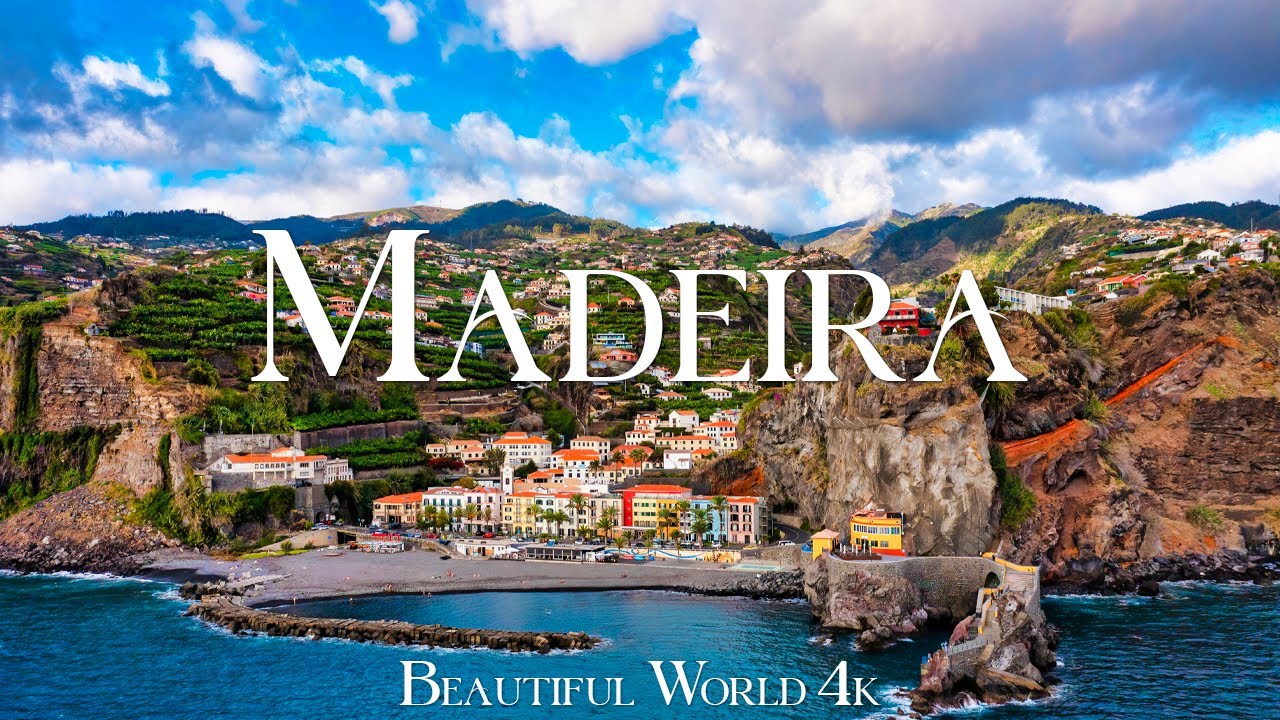 Madeira 4k Nature Relexation Film - Meditation Reculating Music - Природный пейзаж