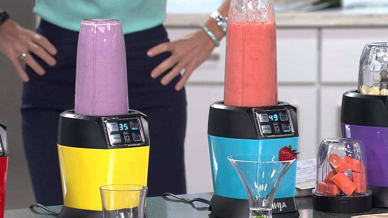 Nutri Ninja iQ 1100 Watt Personal Blender with Recipe Book with Jennifer Coffey