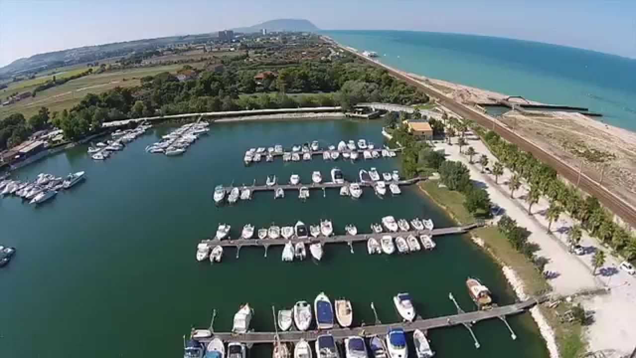 Porticciolo di Porto Potenza Picena (MC) - Video con Droni Conero Vision