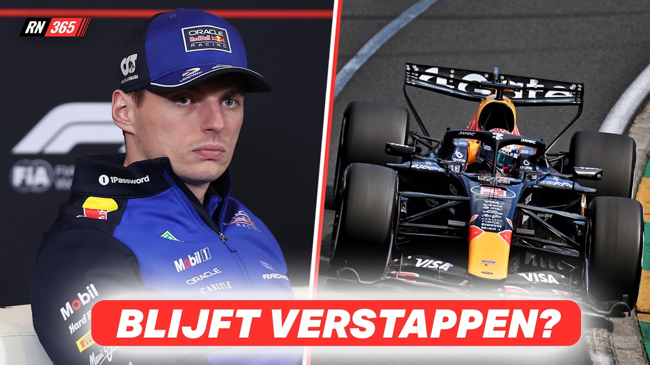 Verstappen Geeft Update Over Toekomst In F1