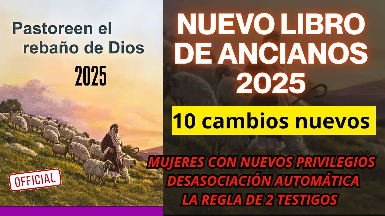 ⛔Nuevo Libro de ANCIANOS 10 NUEVOS CAMBIOS: Mujeres,nuevos privilegios,R&aacute;pida desasociaci&oacute;n y M&Aacute;S!