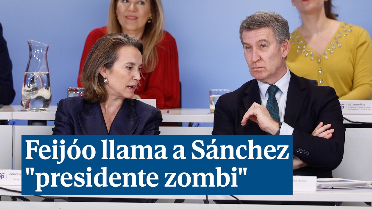 Feijóo llama a Sánchez 