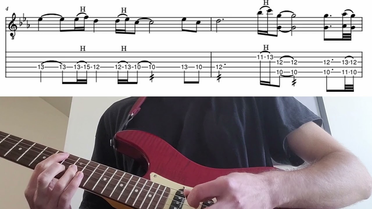Into the Doldrums - Chris Christodoulou (Risk of Rain 2) Guitar Solo with TABS!