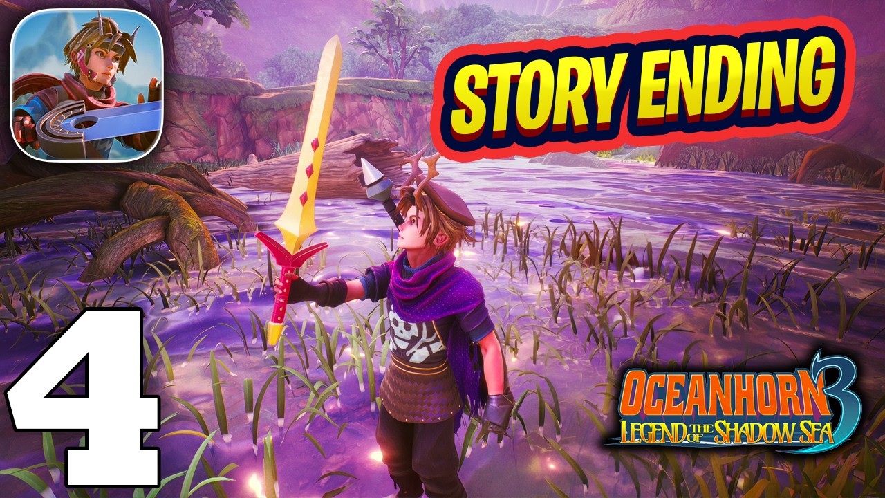 Oceanhorn 3 Legend of the Shadow Sea Mobile Gameplay Walkthrough Part 4 & Story Ending (iOS)