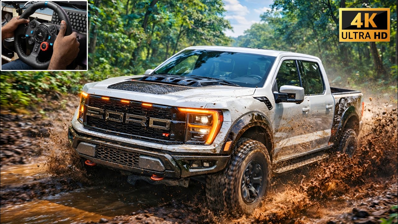 Ford F-150 Raptor R Extreme Off-Roading 😱 | Logitech G29 Steering Wheel | Forza Horizon 5
