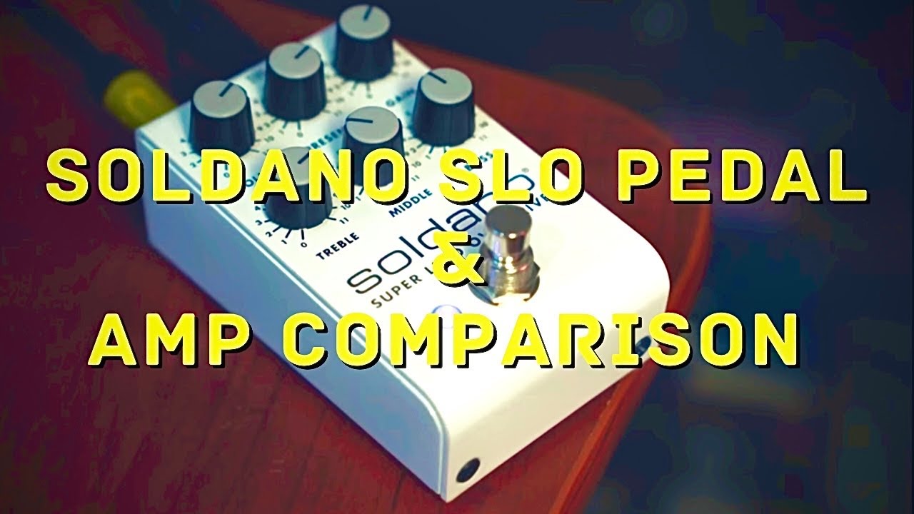 Comparing the SLO Pedal With The Real Amp
