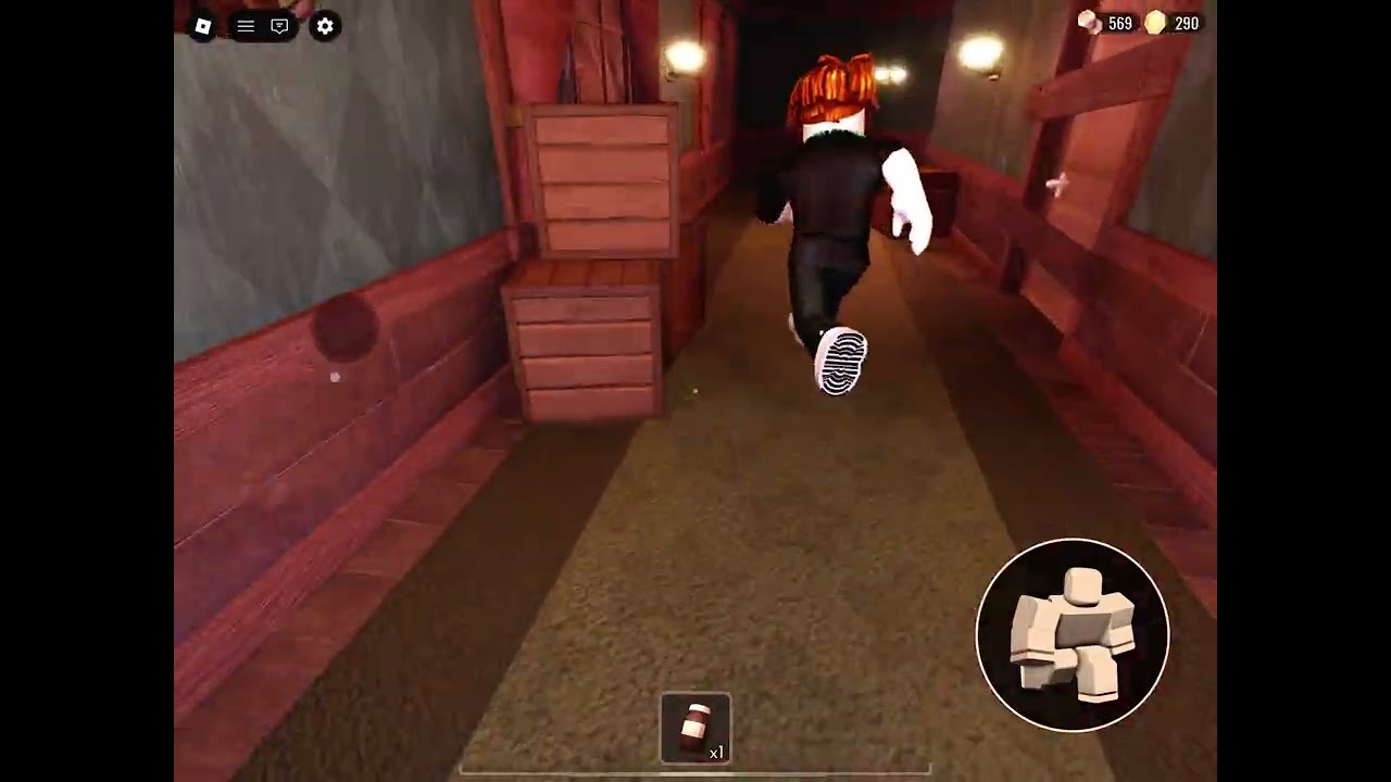 Time to play doors with my friend