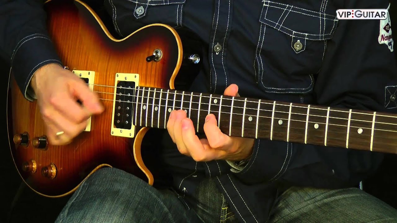 Alternate Picking Speedchanger Lick - Tempoänderungs-Lick mit Wechselschlag