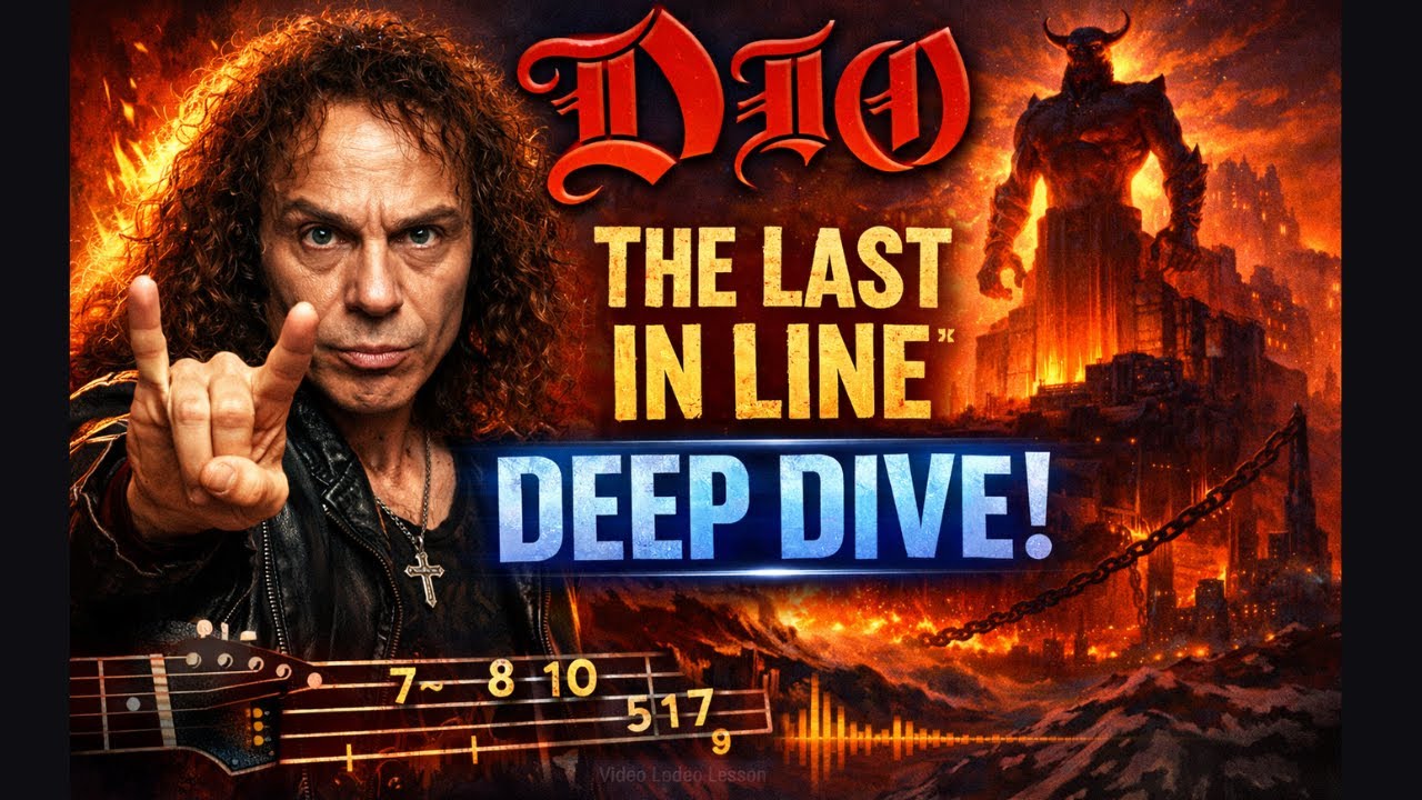Dio’s “The Last In Line” – Every Riff Explained Guitar Deep Dive