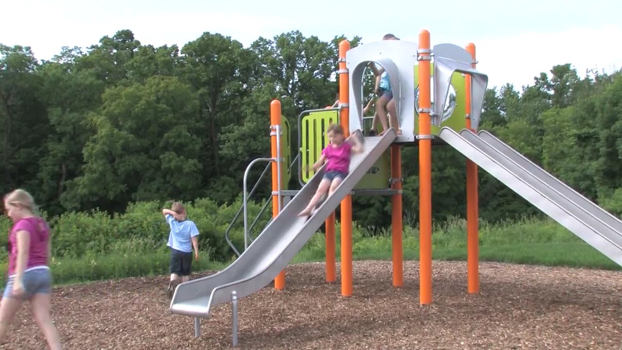 Stainless Steel Slide - PlayBooster&reg; - Landscape Structures