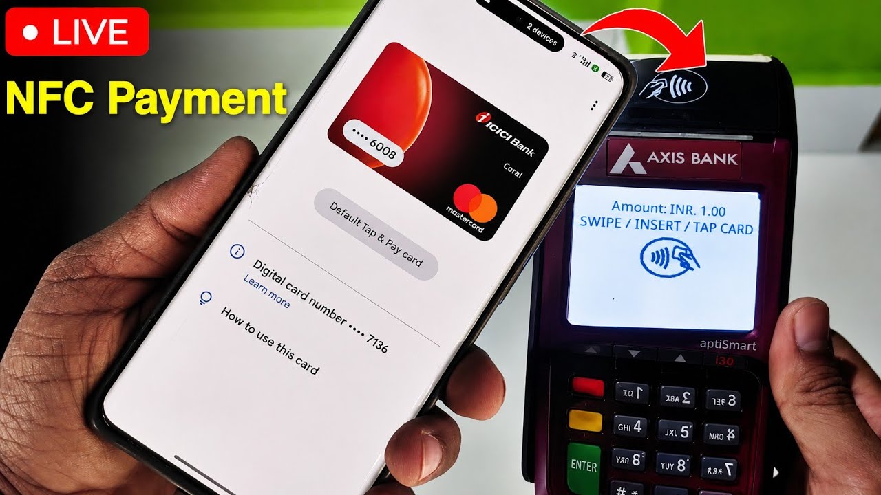 Google Pay Tap and Pay NFC Payment Live 🔴| Google Pay NFC Card Payment