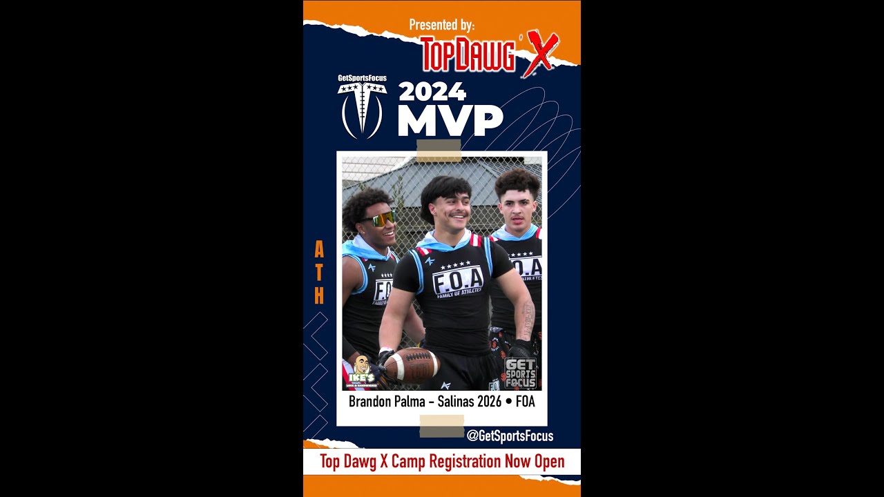 🏆 MVP - 2024 GSF Tournament Series - Brandon Palma, Salinas 2026
