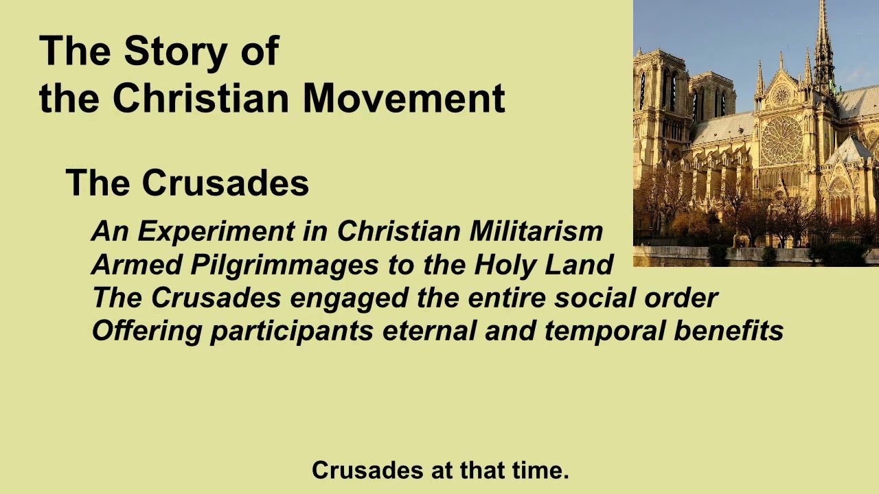 17. The Crusades