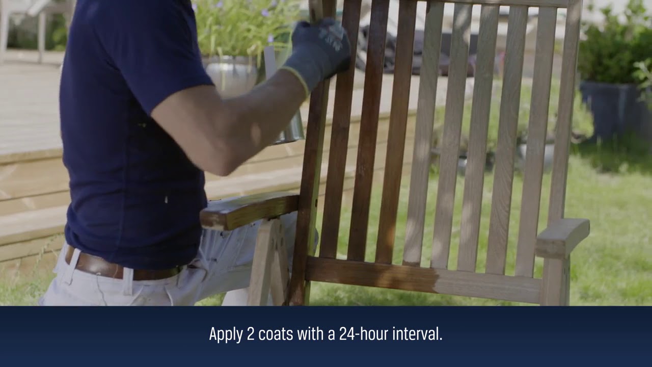 BONDEX Garden Furniture How To Apply