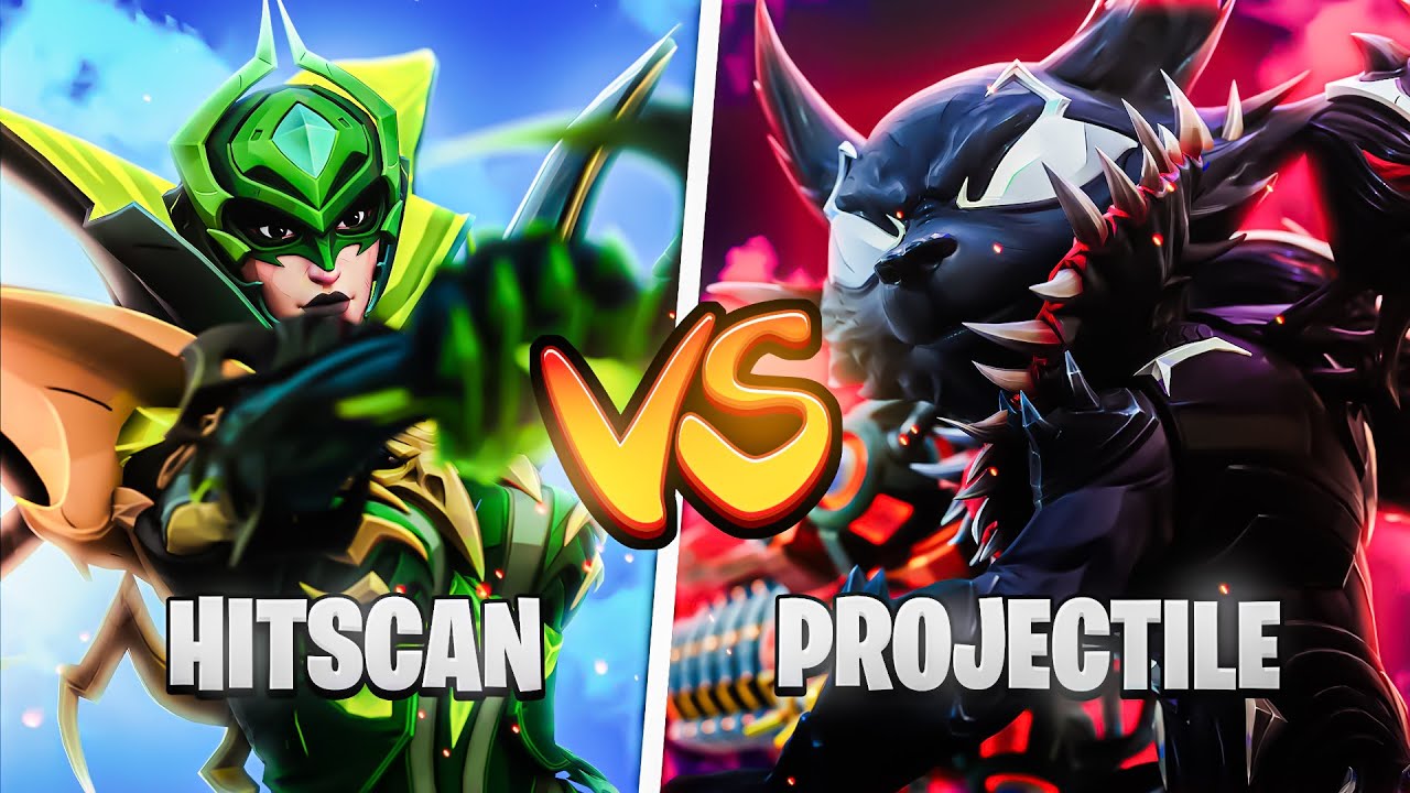 The DIFFERENCE between HITSCAN and PROJECTILE HEROES in MARVEL RIVALS!