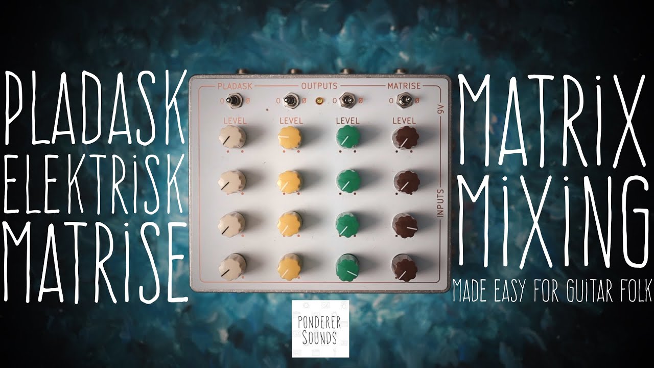 #42 Pladask Elektrisk - Matrise