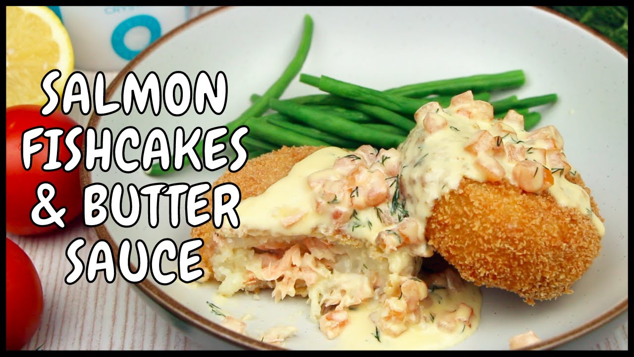 Simple Salmon Fishcakes & Butter Sauce Recipe