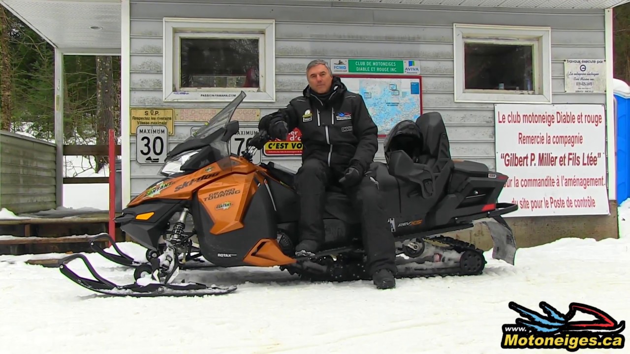 Ski-Doo Grand-Touring SE 900 ACE 2017 - Impressions essai long terme