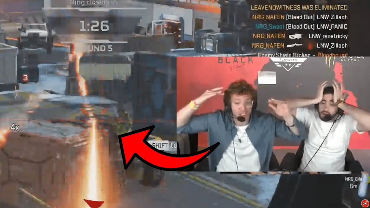 when NRG nafen left the casters speechless after doing this in ALGS! 😱