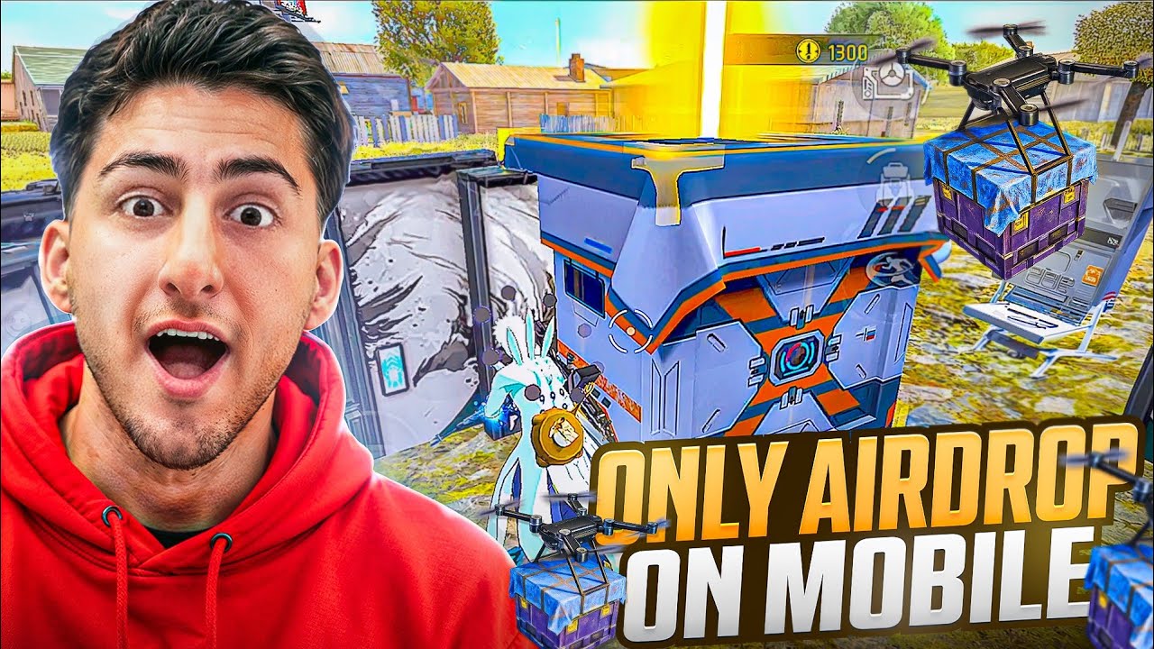 I Can Only Use Airdrop Guns😍😱1 Vs 4 Rank [A_s Gaming] - Free Fire India