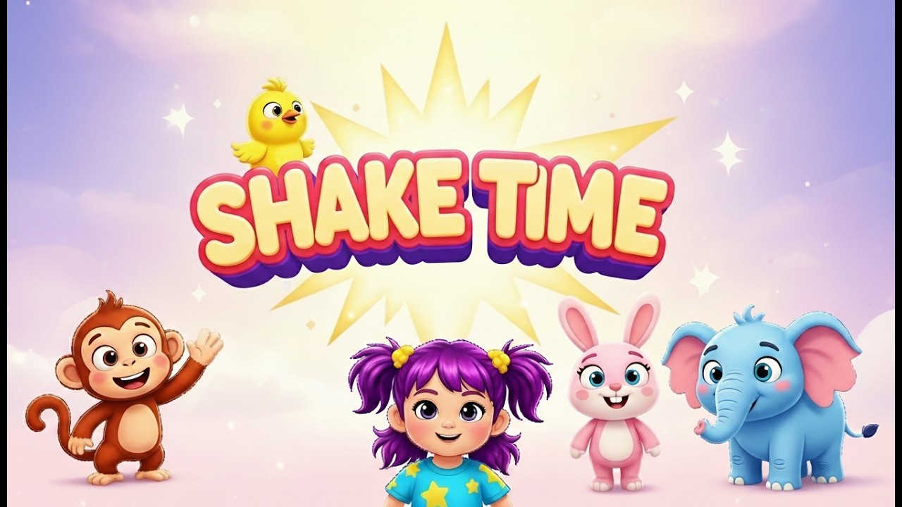 Kids Dance Along | Shake, Move & Have Fun with Luna & Friends