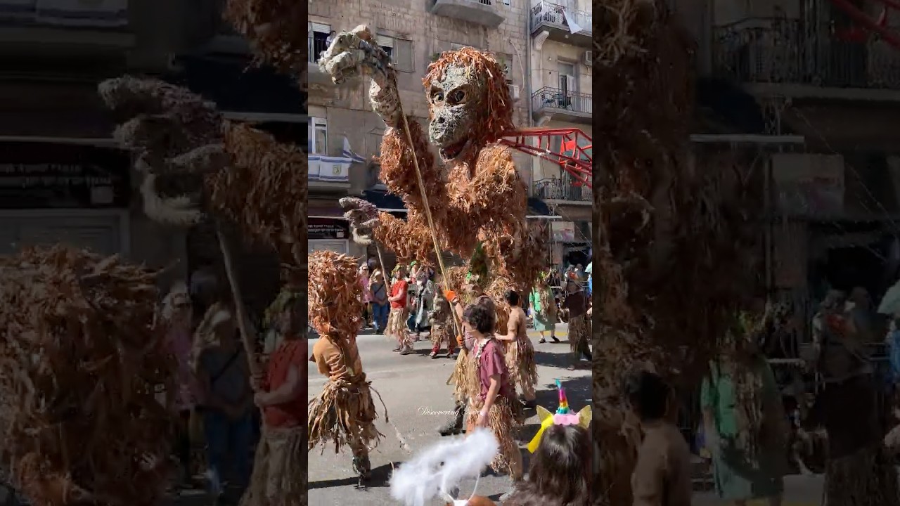 Purim celebrations in Jerusalem, Israel 2025