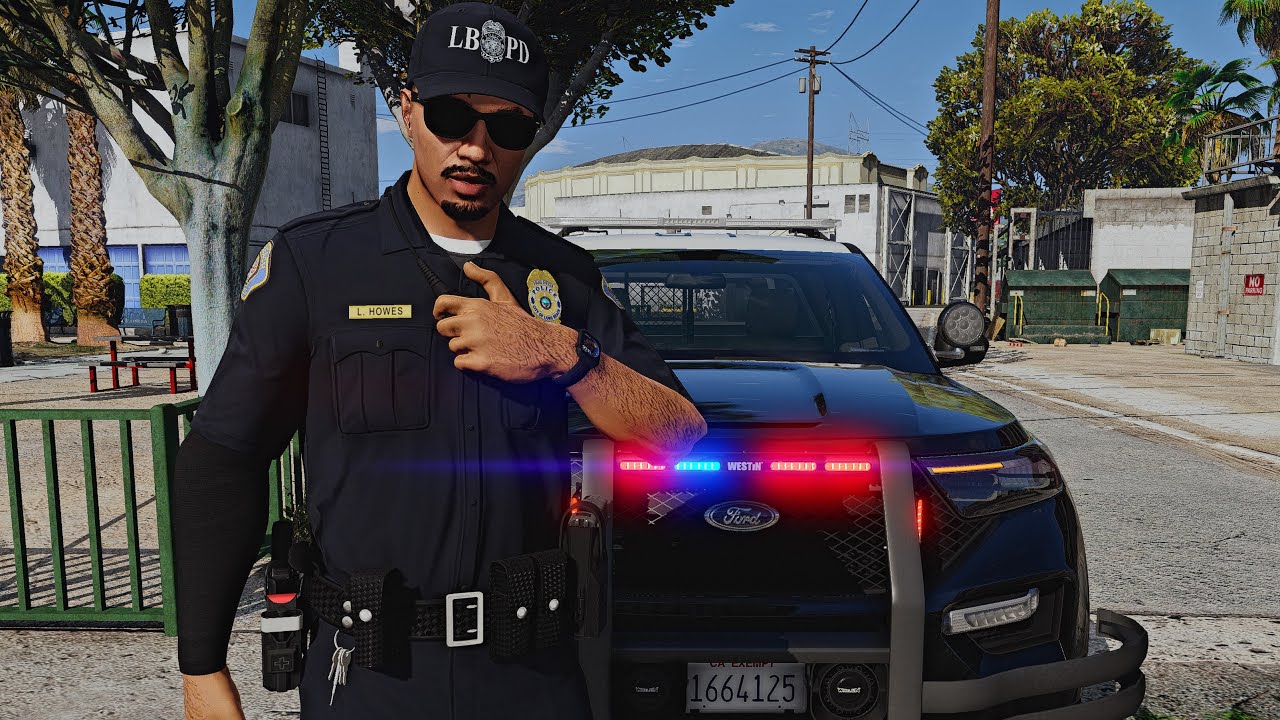 A CRAZY PATROL WITH THE LONG BEACH POLICE DEPARTMENT !!! |FIVE M| GTA RP